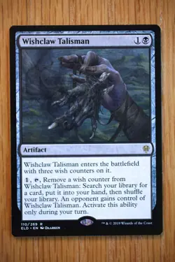 Wishclaw Talisman / Throne of Eldraine *NM* English Magic the Gathering MTG - Image 1