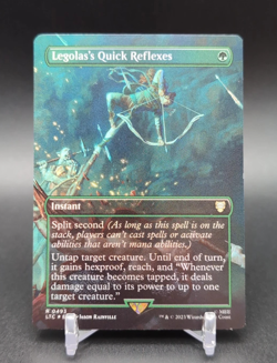 Legolas's Quick Reflexes (Borderless) Commander: the Lord of the Rings: Tales NM - Image 1