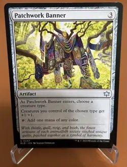 Patchwork Banner Bloomburrow Regular - Image 1