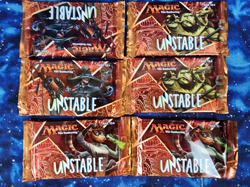 MTG: 6X UNSTABLE Factory Sealed Booster Pack Lot from Box - 6 Packs - English - Image 1