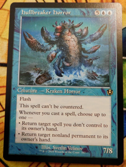 Hullbreaker Horror; NM-unplayed; Regular; Innistrad Remastered-retro frame - Image 1