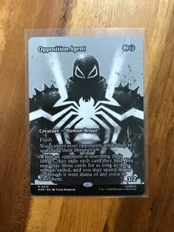 2025 Magic The Gathering Spiderman Opposition Agent #0019 Borderless Non-Foil A - Image 1