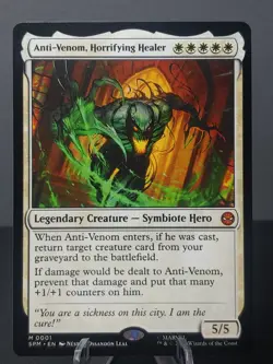 0001 Anti-Venom, Horrifying Healer Magic The Gathering Spider-Man - Image 1
