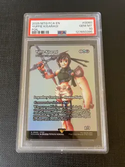 2025 MTG Final Fantasy Yuffie Kisaragi Borderless Foil #0060 PSA 10 - Image 1