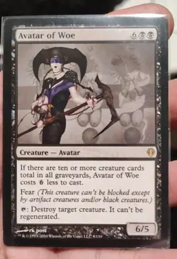Magic the Gathering - Commander Avatar of Woe 2011 73 Rare - Image 1