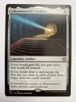 MTG Alhammarret's Archive Commander 2021 Regular 233 NM Magic The Gathering - Image 1