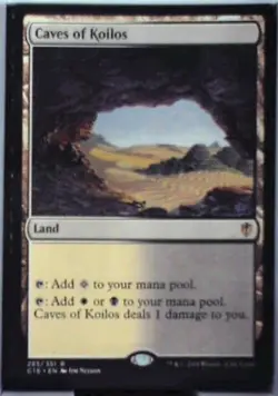 Caves of Koilos - Commander 2016: #285, Magic: The Gathering Nm R202 - Image 1