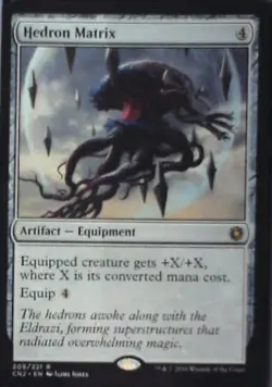 Hedron Matrix - Conspiracy: Take the Crown: #209, Magic: The Gathering Lp R199 - Image 1