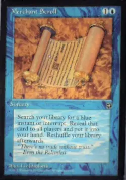 Merchant Scroll - Homelands: #33, Magic: The Gathering Lp R199 - Image 1