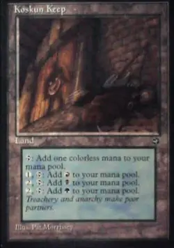 Koskun Keep - Homelands: #114, Magic: The Gathering Lp R199 - Image 1