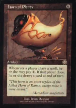 Horn of Plenty - Mercadian Masques: #298, Magic: The Gathering Lp R197 - Image 1