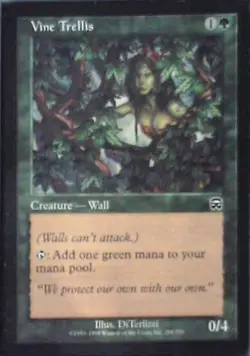 Vine Trellis - Mercadian Masques: #285, Magic: The Gathering Lp R197 - Image 1