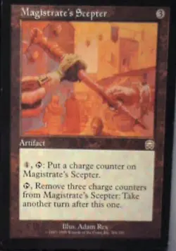 Magistrate's Scepter - Mercadian Masques: #304, Magic: The Gathering Lp R197 - Image 1