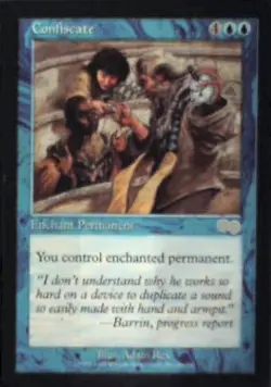Confiscate - Urza's Saga: #66, Magic: The Gathering Nm R194 - Image 1
