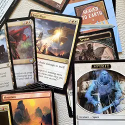 SPIRITS's Boros Red WHITE Budget Metalcraft Commander Deck ALL 100 Cards MTG - Image 5