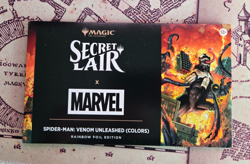 MTG Foil Secret Lair Marvel's Spider-Man: Venom Unleashed Colors New Sealed - Image 1