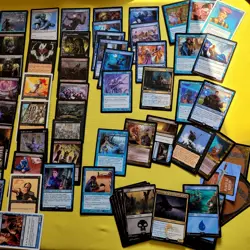 Complete Commander Magic Deck EDH 100 Cards - *WIZARDS Tribal Blue and Black* - Image 2