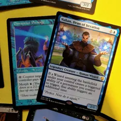 Complete Commander Magic Deck EDH 100 Cards - *WIZARDS Tribal Blue and Black* - Image 5