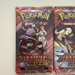 Destined Rivals Lot of 6 Packs Scarlet & Violet - Pokemon Booster Packs - New - Image 2