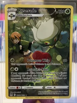 Pokemon TCG Roserade Lost Origin Trainer Gallery TG02/TG30 Holo Ultra Rare NM/M - Image 1