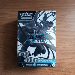 Pokemon TCG Scarlet & Violet Black Bolt Booster Bundle - New & Sealed - In Hand - Image 1