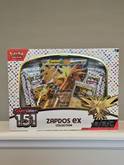 Pokemon Scarlet & Violet 151 Zapdos EX Collection Box - Image 1