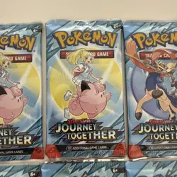 Journey Together Lot of 6 Packs Scarlet & Violet - Pokemon Booster Packs - New - Image 3