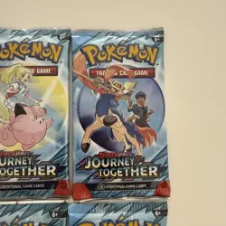 Journey Together Lot of 6 Packs Scarlet & Violet - Pokemon Booster Packs - New - Image 4