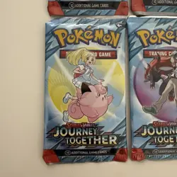 Journey Together Lot of 6 Packs Scarlet & Violet - Pokemon Booster Packs - New - Image 5