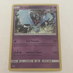 Pokemon TCG Dawn Wings Necrozma SM123 Black Star Promo Cosmos Holo NM - Image 1