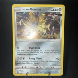 Pokemon Sun & Moon Black Star Promo Dusk Mane Necrozma SM124 - Image 2
