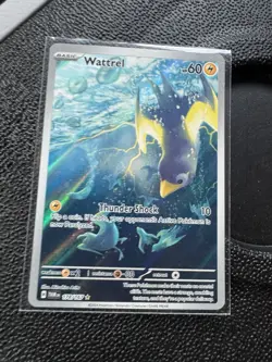 Pokemon Wattrel Illustration Rare Holo Twilight Masquerade 178/167 - 007 - Image 1