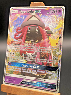 Pokemon Celebrations Tapu Lele GX Ultra Rare Full Art English 60/145 NM-MT - Image 3