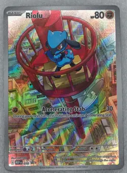 Riolu Pokemon Center Edition 010 Mega Evolution ETB Promo - Pokemon TCG - Image 1