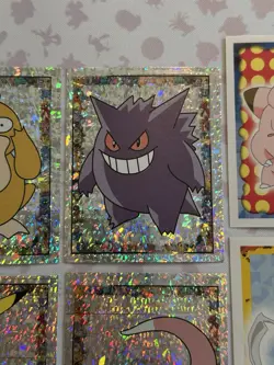 Pokemon 1999 Merlin Collections & Artbox, Lot of 17 Stickers, NM - Image 2