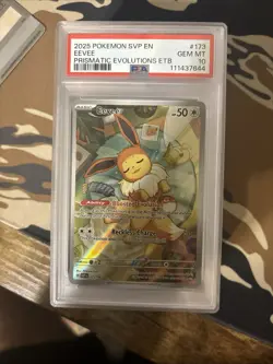 PSA 10 Eevee 173 Black Star Promo - Pokemon TCG - GEM MINT - Image 1