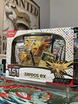 2023 Pokemon Scarlet And Violet 151 Zapdos EX Collection Box - Image 1