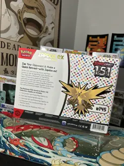 2023 Pokemon Scarlet And Violet 151 Zapdos EX Collection Box - Image 2