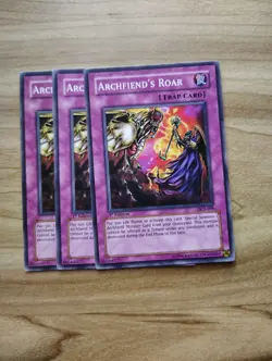 Yu-Gi-Oh! - Archfiend's Roar 3X - Full Playset - Image 1