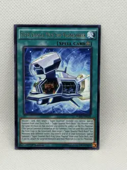 Yu-Gi-Oh! Super Quantal Mech Ship Magnacarrier - OP10-EN023 - 1st Edition - NM - Image 1
