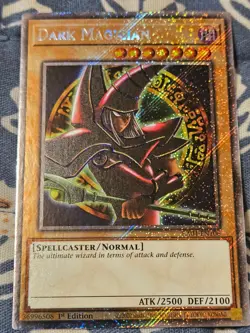 Dark Magician - SECRET RARE - Arcana - SBC1-ENG01 Yugioh - Image 2