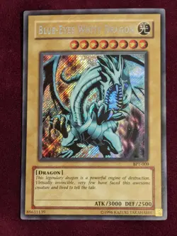 Blue-Eyes White Dragon. BPT-009. Secret Rare. Yu-Gi-Oh! - Image 2