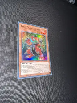 Armed Dragon Thunder LV5 BLVO-EN003 Super Rare Yu-Gi-Oh Card 1st Edition New - Image 2