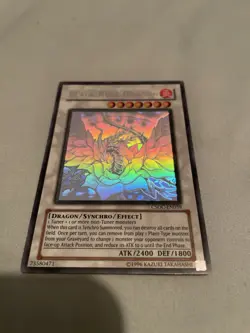 Black Rose Dragon CSOC-EN039 - Ghost Rare - Lightly Played Unlimited YuGiOh! TCG - Image 1
