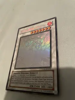 Black Rose Dragon CSOC-EN039 - Ghost Rare - Lightly Played Unlimited YuGiOh! TCG - Image 2