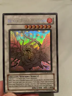 Black Rose Dragon CSOC-EN039 - Ghost Rare - Lightly Played Unlimited YuGiOh! TCG - Image 3
