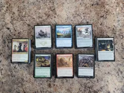 Magic the Gathering 540 Card Cube 12 Player Draft All Uncommon W/ Basic Lands - Image 1