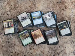 Magic the Gathering 540 Card Cube 12 Player Draft All Uncommon W/ Basic Lands - Image 3