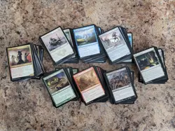 Magic the Gathering 540 Card Cube 12 Player Draft All Uncommon W/ Basic Lands - Image 4