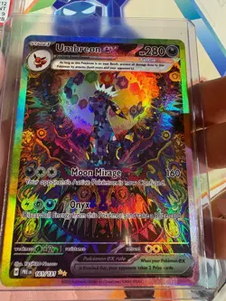 Umbreon ex 161/131 Sv: Prismatic Evolutions Holo Display Card - Image 1
